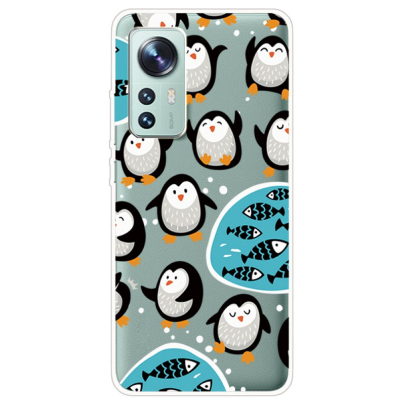 Capa para pinguins e peixes Xiaomi 12 / 12X / 12S