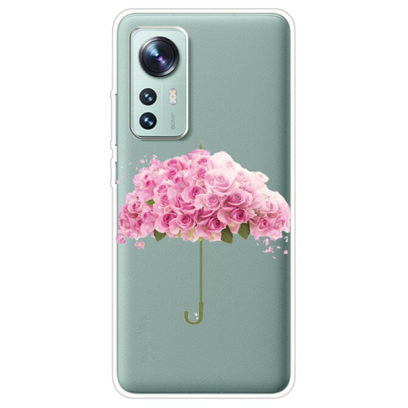 Capa Xiaomi 12 / 12X / 12S Guarda-chuva Floral