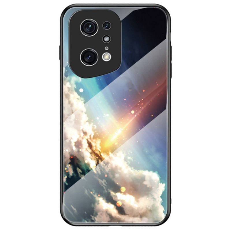 Capa de vidro temperado Oppo Find X5 Pro Marble