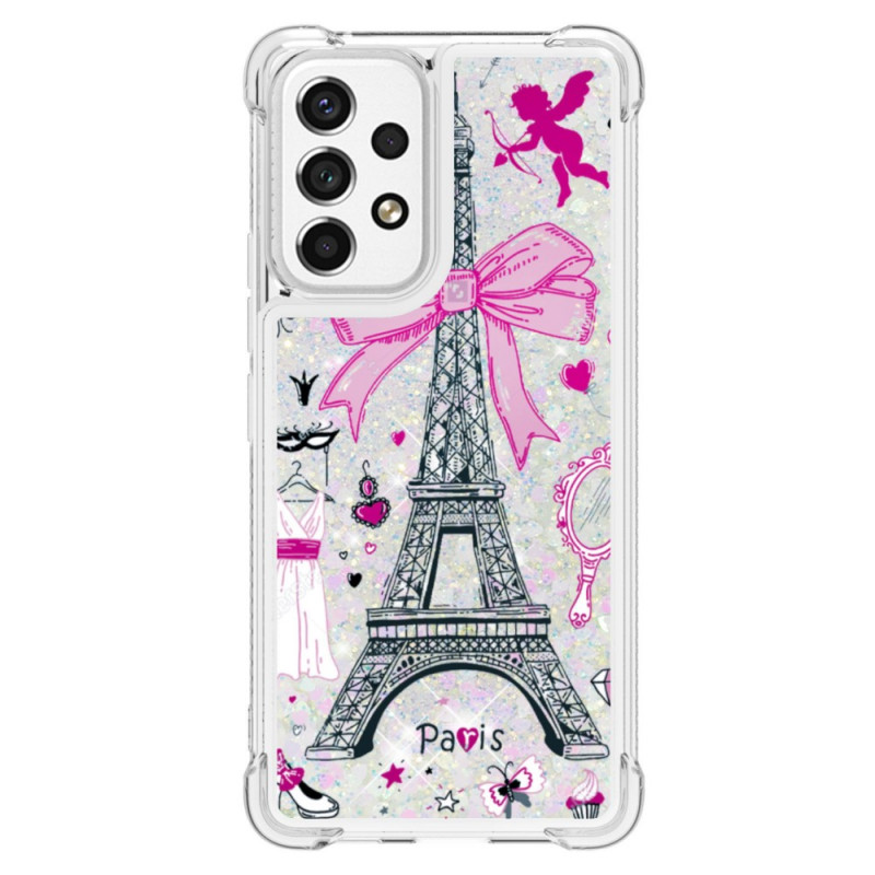 Capa Samsung Galaxy A53 5G A Torre Eiffel Glitter