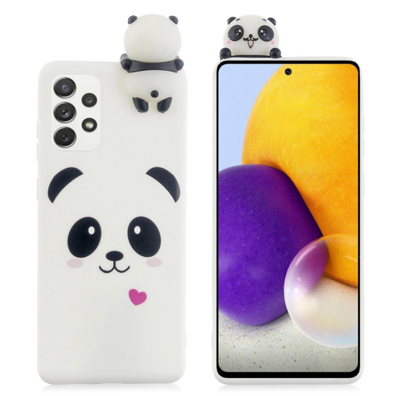 Capa Samsung Galaxy A53 5G Love Panda 3D