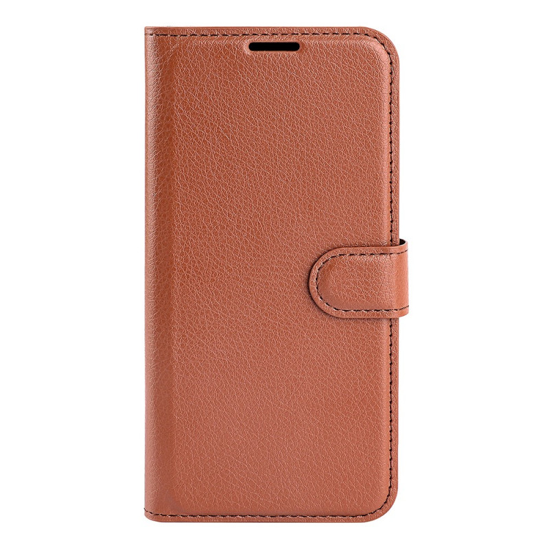Housse Samsung Galaxy A13 Effet Cuir Litchi Classique