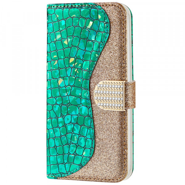 Samsung Galaxy A33 5G Capa de pele de crocodilo