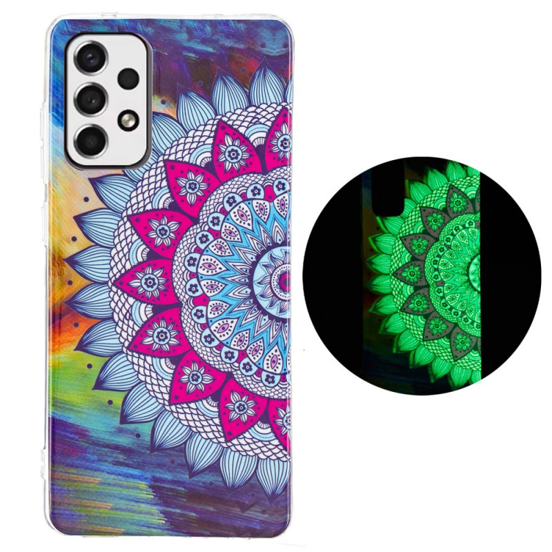 Samsung Galaxy A33 5G Capa Mandala Colorida Fluorescente