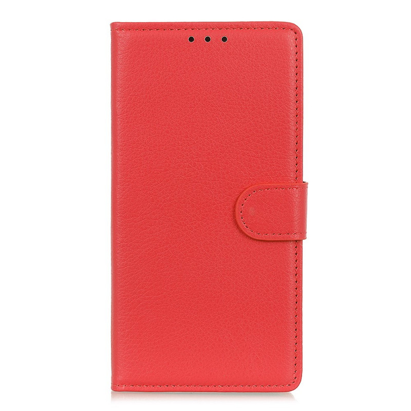 Case Xiaomi Redmi Note 11 Pro Plus 5G Lychee Tradicional de Couro