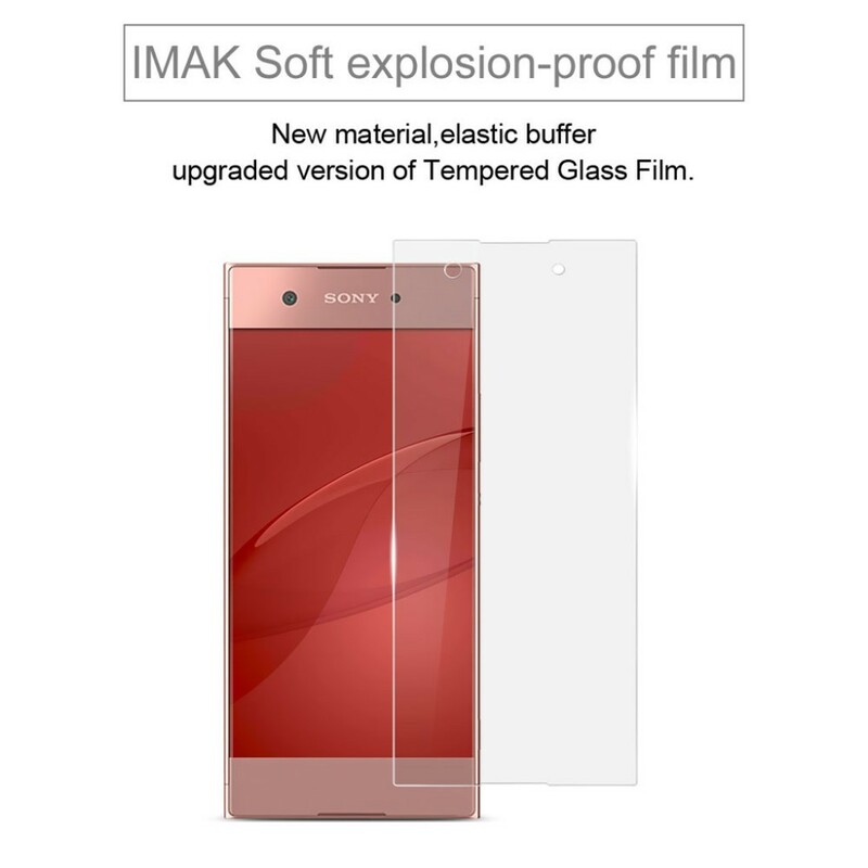 Protecção de vidro temperado transparente Sony Xperia XA1