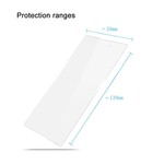 Protecção de vidro temperado transparente Sony Xperia XA1