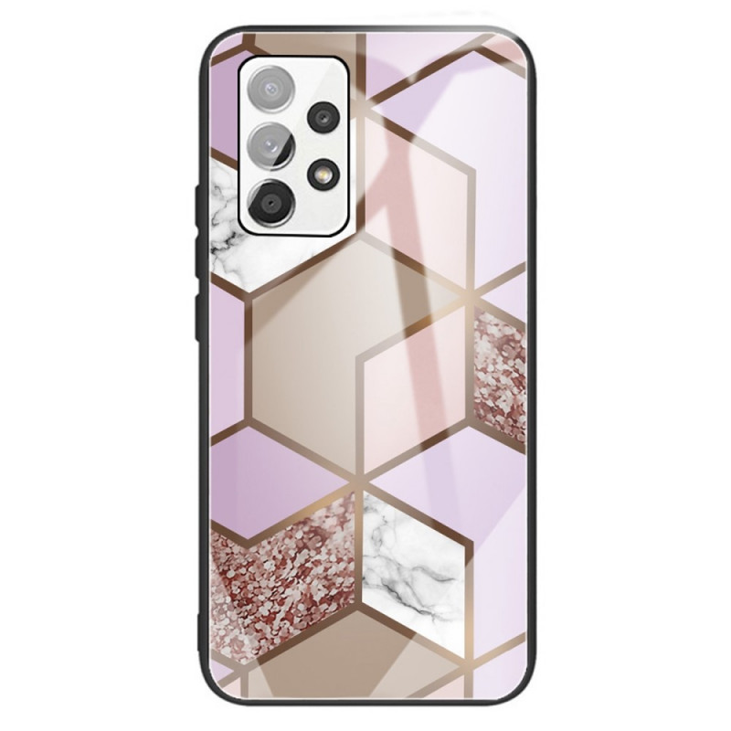 Samsung Galaxy A13 Hardcover Marble Geometry