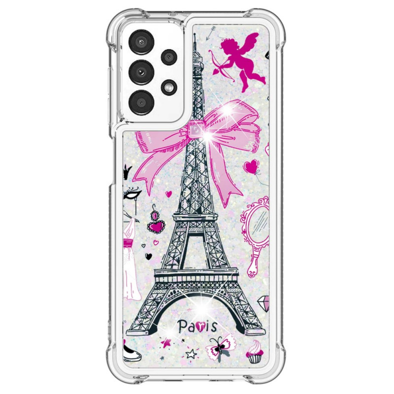 Capa Samsung Galaxy A13 O Glitter da Torre Eiffel