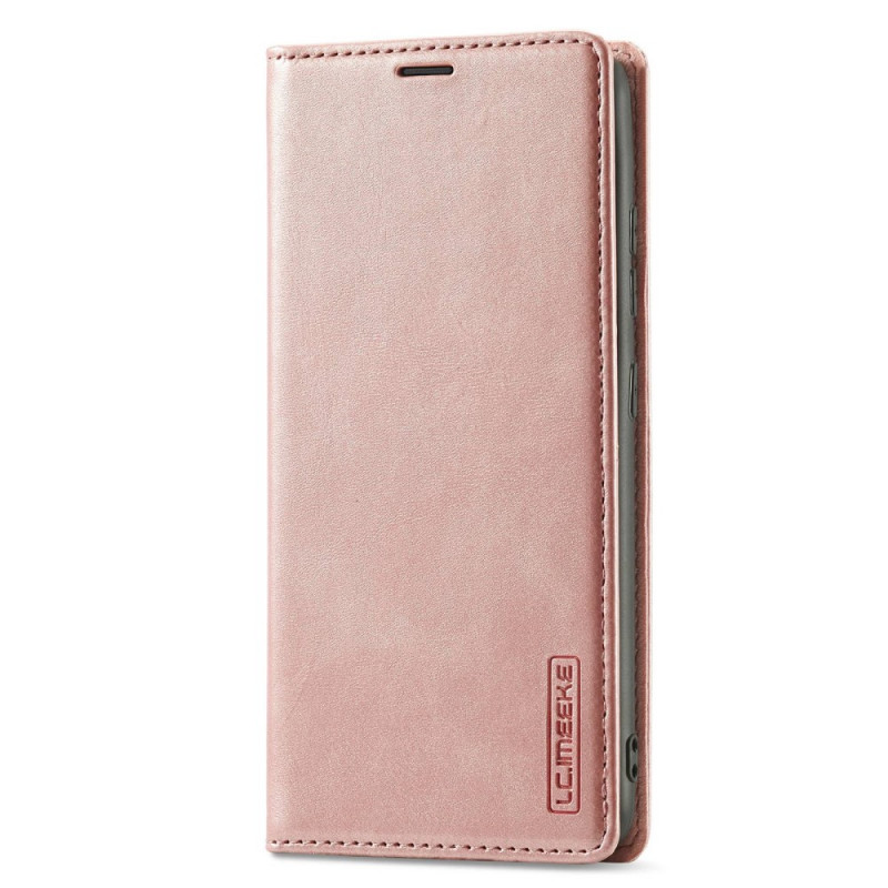 Capa Flip Cover Samsung Galaxy A13 LC.IMEEKE Efeito Couro