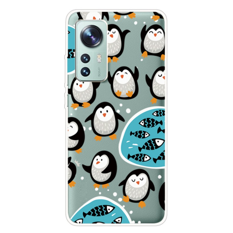 Capa Xiaomi 12 Pro Penguins