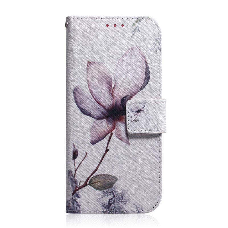 Samsung Galaxy M52 5G Case Purple Flower