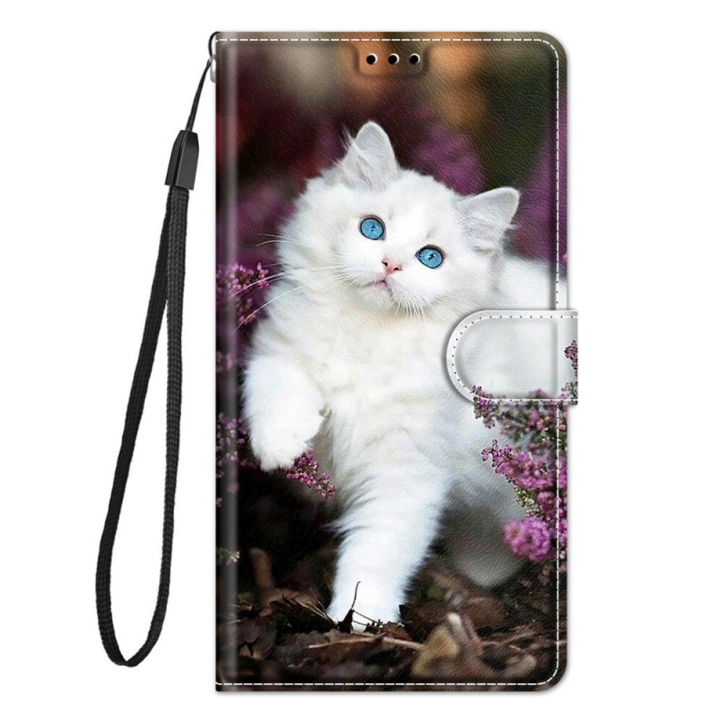 Capa de Ventilador Samsung Galaxy M23 5G Lanyard Cat Fan