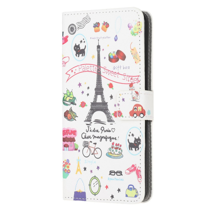 Samsung Galaxy M53 5G Case I Love Paris