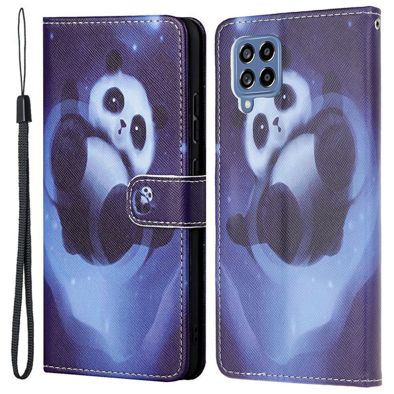 Samsung Galaxy M53 5G Capa de cinta Panda Espacial