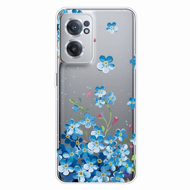 Capa OnePlus Nord CE 2 5G Blue Flowers