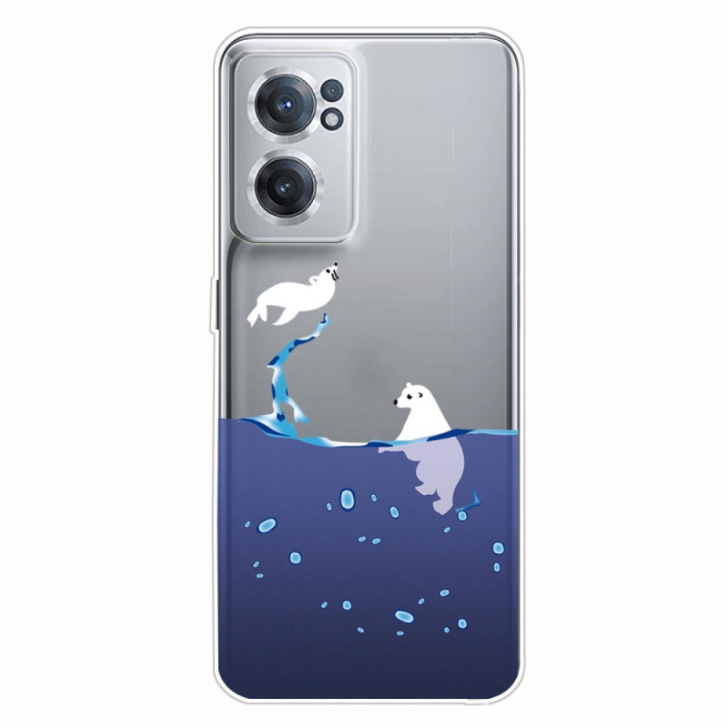 OnePlus Nord CE 2 5G Capa de Urso Polar
