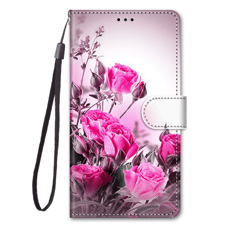 Samsung Galaxy M53 5G Capa de cinta floral
