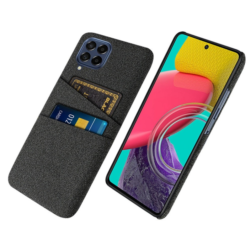 Capa Samsung Galaxy M53 5G Capa de cartão de tecido