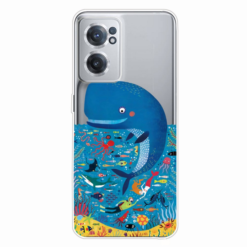 OnePlus Nord CE 2 5G Capa de Baleia Azul