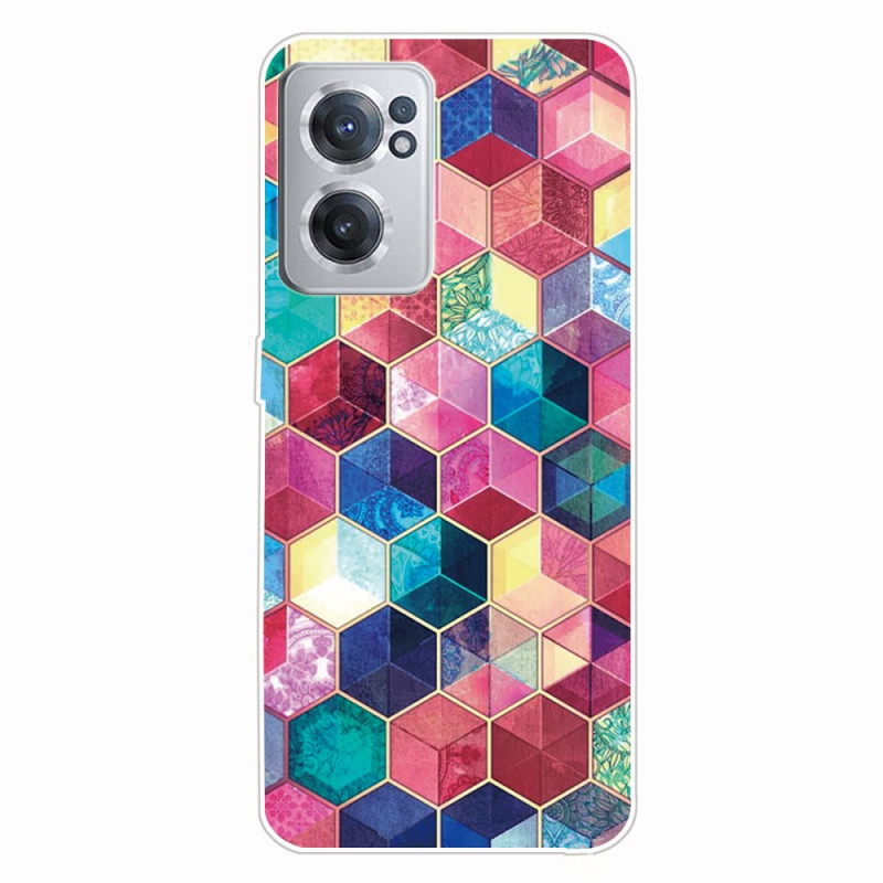 Capa OnePlus Nord CE 2 5G Cubos Multicor