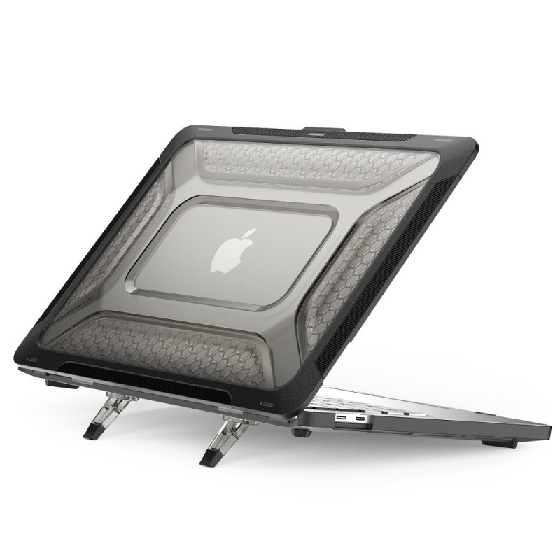Capa para MacBook Pro 13" (2020) translúcida com pés amovíveis