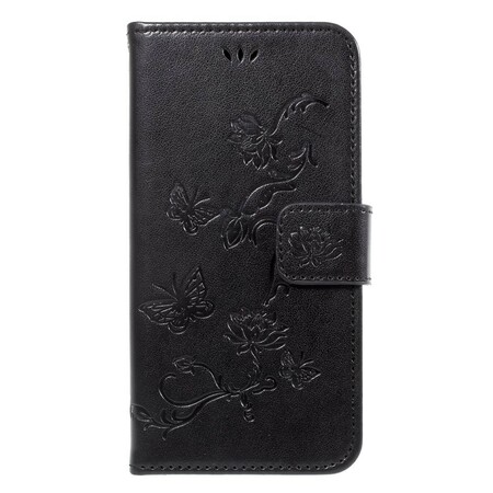 Samsung Galaxy J3 2016 Case Butterflies e Flores Asiáticas