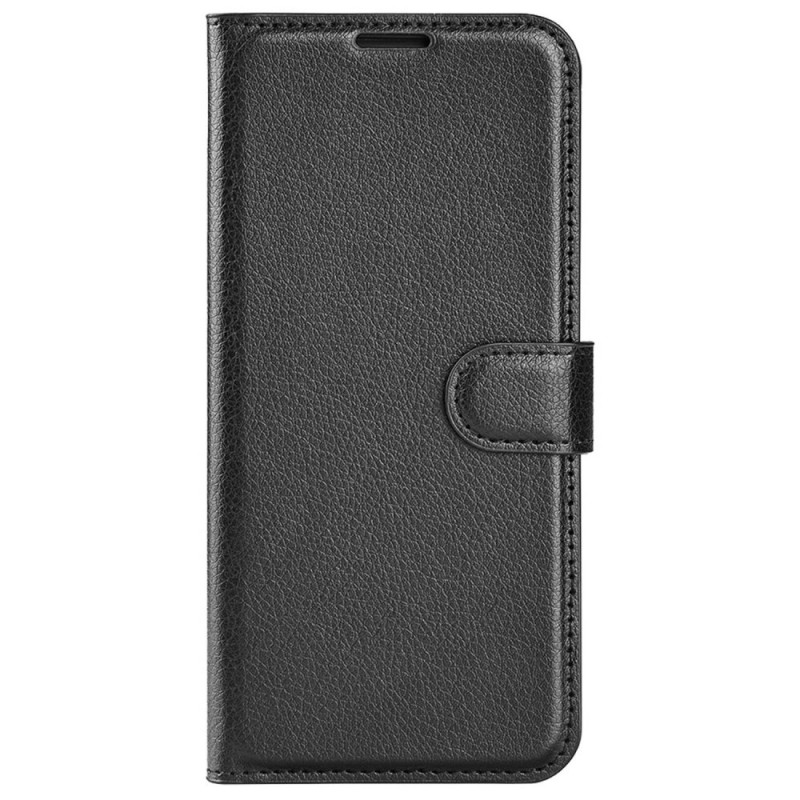 OnePlus Nord 2T 5G Capa Clássico Litchi Leatherette