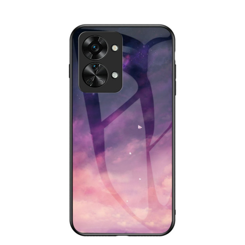 OnePlus Nord 2T 5G Padrão de capa de vidro temperado