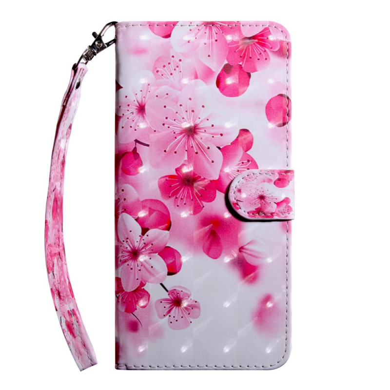 Capa Floral OnePlus 10 Pro 5G com Cordão