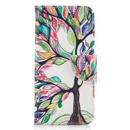 Capa Samsung Galaxy J3 2017 Árvore colorida