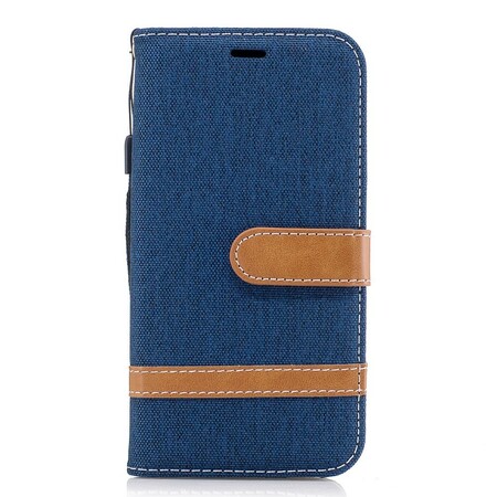 Samsung Galaxy J3 2017 Case Fabric & Leather Effect