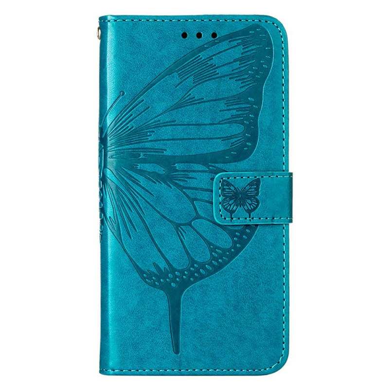 Xiaomi Redmi Note 12T Pro/Poco X4 GT Capa elegante com fita para borboleta