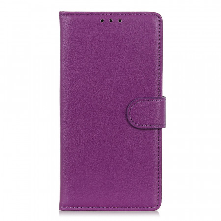 Capa de Couro Lychee Oppo...