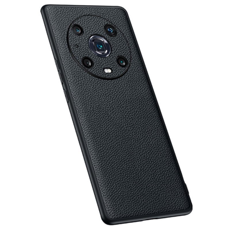 Honor Magic 4 Pro Genuine Leather Case Lychee