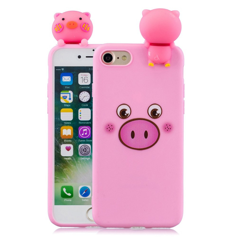 Capa iPhone SE 3 / SE 2 / 8 / 7 Pig Fun