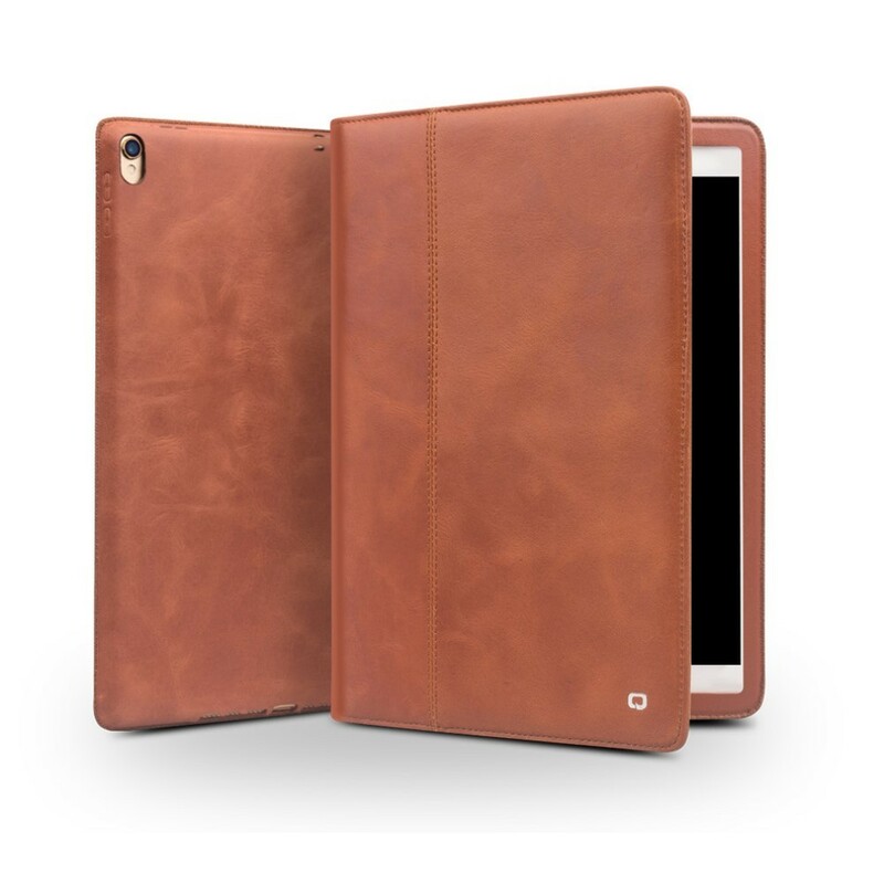 iPad Pro Case de 5 polegadas Couro de couro Qialino Cowhide