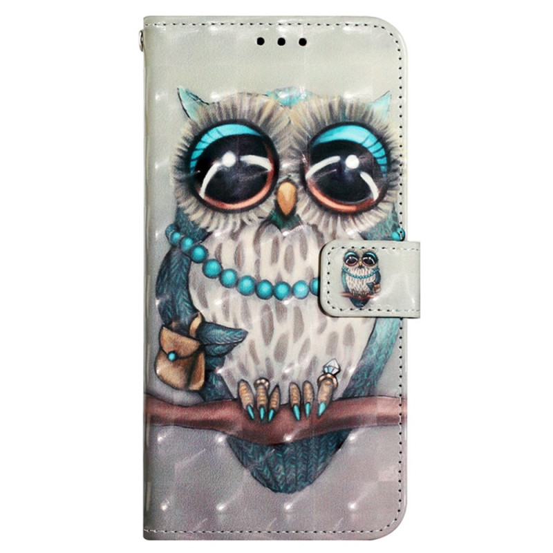 Capa Samsung Galaxy A13 Miss Coruja Owl Lanyard