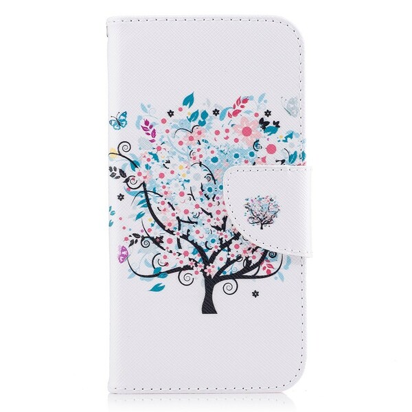 Samsung Galaxy J7 2017 Case Flowered Tree