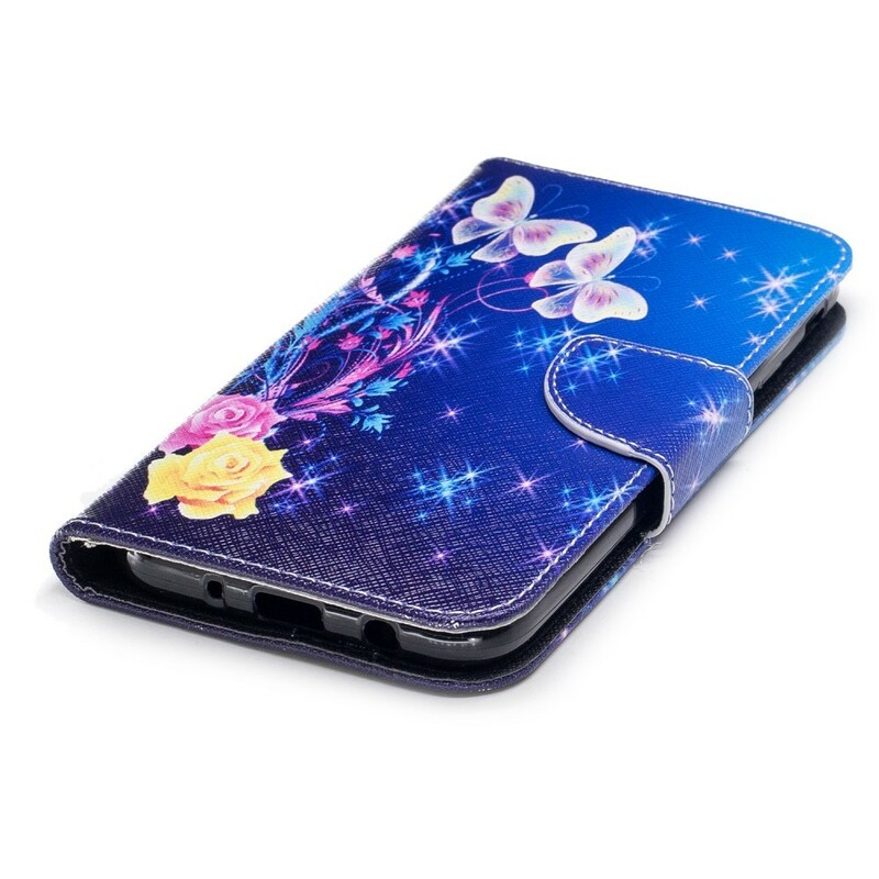 Samsung Galaxy J7 2017 Case Butterflies In The Night