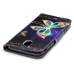 Samsung Galaxy J7 2017 Case Magic Butterfly
