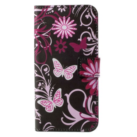 Capa Huawei Honor 9 Butterflies e Flores