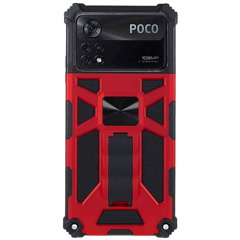 Poco X4 Pro 5G Capa de duas cores Suporte amovível