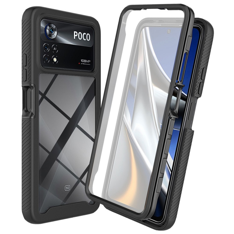 Capa de protecção total Poco X4 Pro 5G com película de ecrã