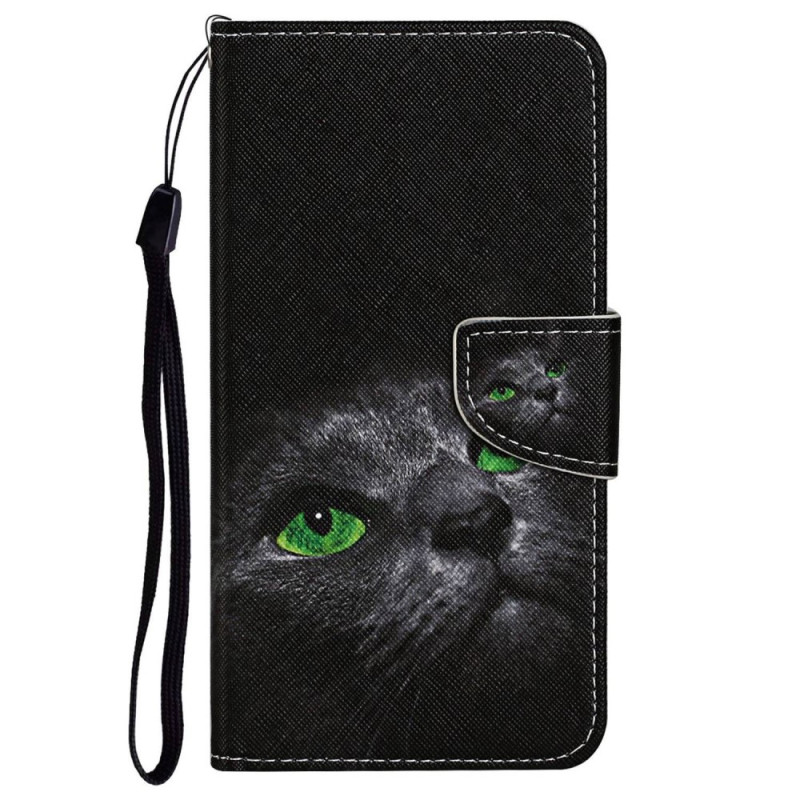 Poco X4 Pro 5G de cinta de gato de olhos verdes