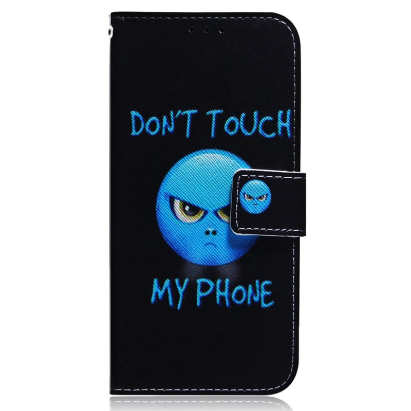 OnePlus Nord 2T 5G Emoji Don't Touch My Phone Strap Case