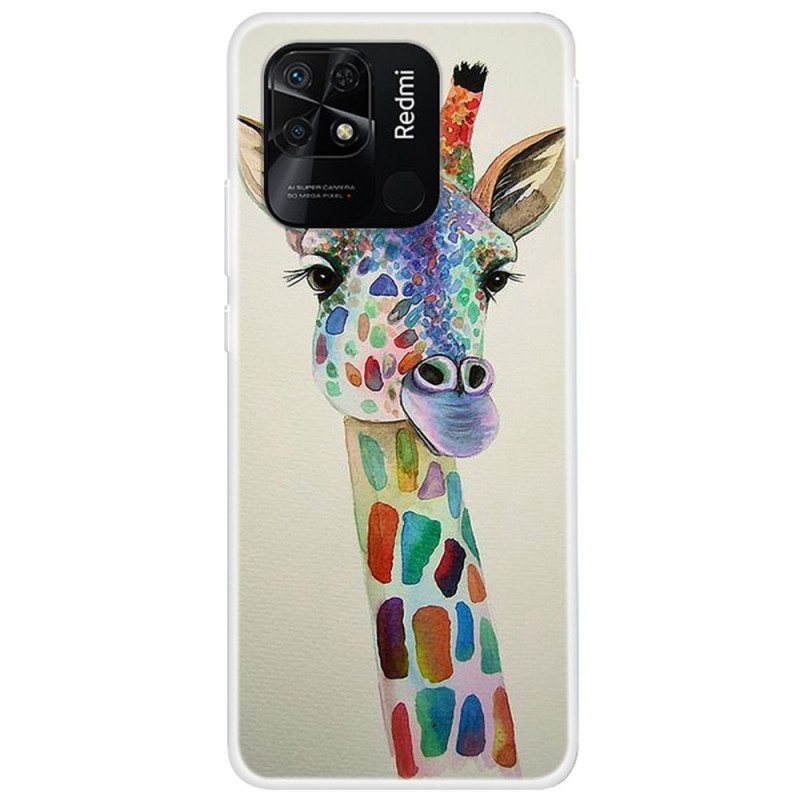 Xiaomi Redmi 10C Capa de Girafa Girafa Girafa