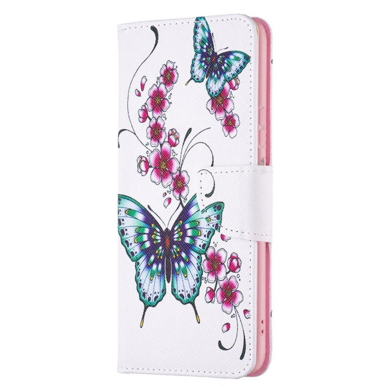 Xiaomi Redmi 10C Capa colorida Butterflies