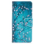 Samsung Galaxy Note 8 Capa floral para árvore