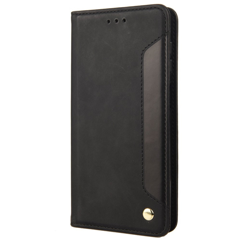 Capa Flip Xiaomi Redmi 10C Dois tons com Rebite